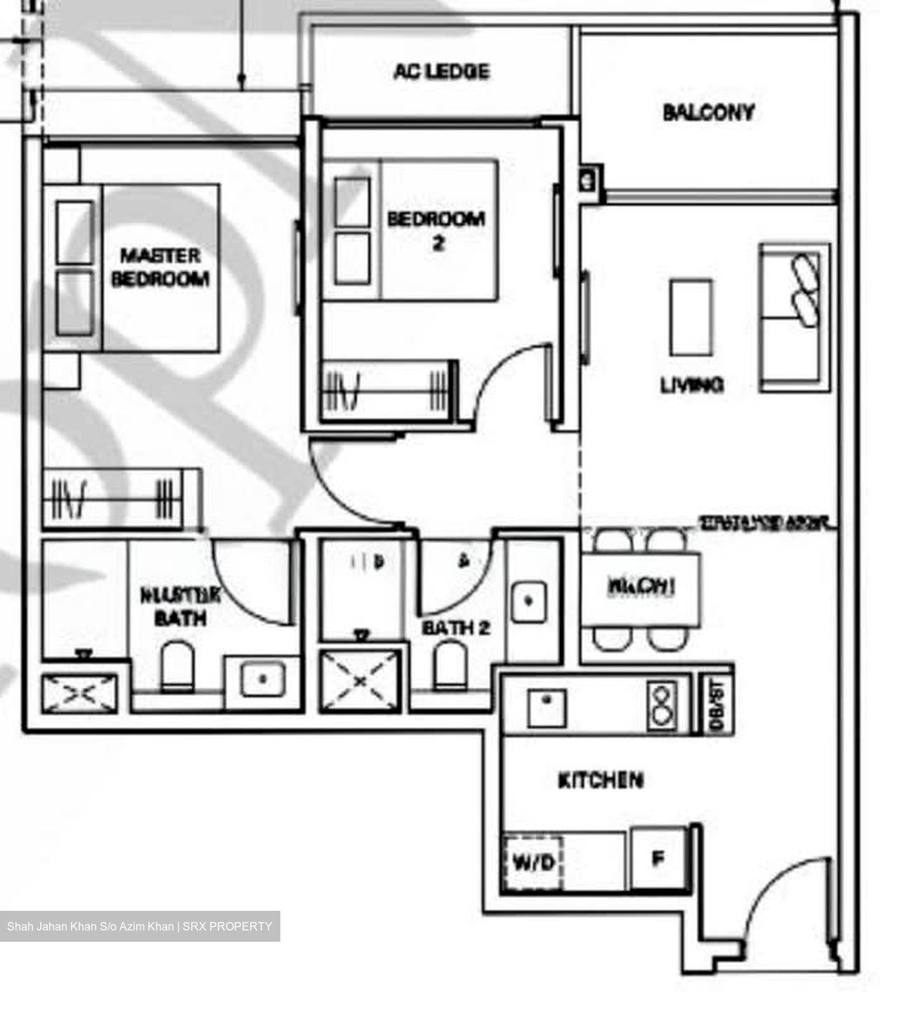 The Watergardens At Canberra (D27), Apartment #572962721